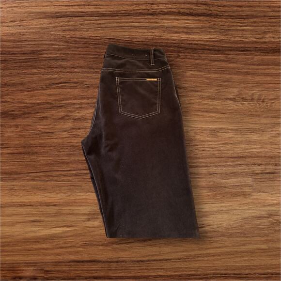 Michael Kors Women’s Corduroy Fashion Pants Brown Size 10 - Picture 5 of 12